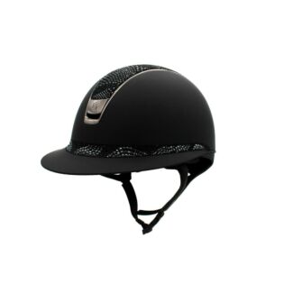 Rijhelm Samshield Miss Shield Shadowmatt V2 Zwart – Crystal Intarsia Black – Chrome Black – Maat M
