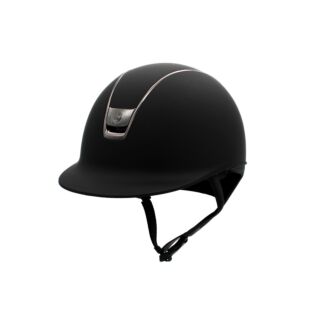 Rijhelm Samshield Shadowmatt V2 Zwart – Chrome Black Blazon & Trim – Maat S