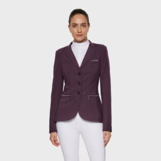 Wedstrijdjasje Samshield Victorine Crystal Fabric Regular Plum 38