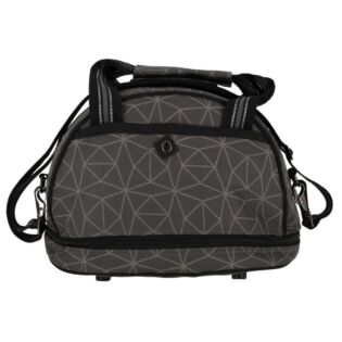 Rijhelm tas QHP Collection Grey Reflective