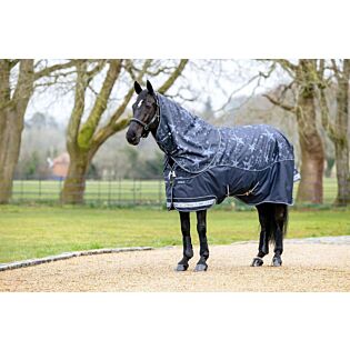 Turnoutdeken LeMieux Arika Star 0g Navy