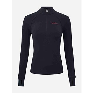 Trui LeMieux Frances Quarter Zip Fleece Navy