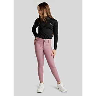 Rijbroek Montar MoCha Junior fullgrip Geranie