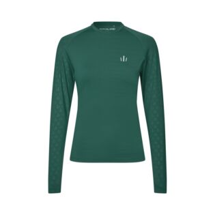 Trainingsshirt Kingsland Nico ronde hals Green June Bug