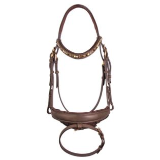 Hoofdstel Harry's Horse Soft Bombastic Crystals Bruin