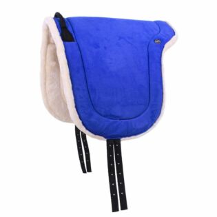 Bareback pad QHP Kobaltblauw