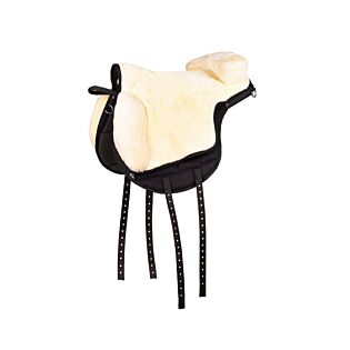 Bareback pad QHP Super soft Zwart