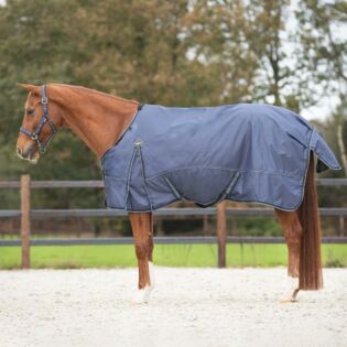 Turnoutdeken QHP Collection 300gr Sapphire 