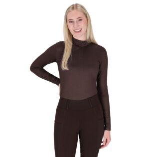 Trainingsshirt QHP Avenna Chestnut
