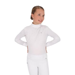Wedstrijdshirt QHPAmilara Junior White 