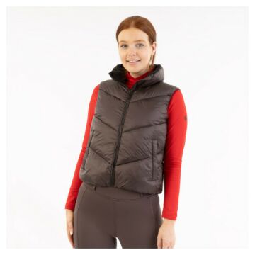 Bodywarmer BR  Janneke Raisin Brown