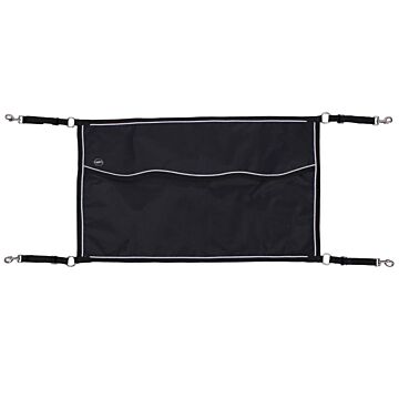 Boxafsluiter 60 x 95 cm zwart