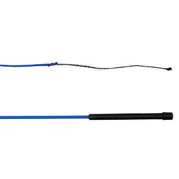 Zweep longeer blauw 180 cm