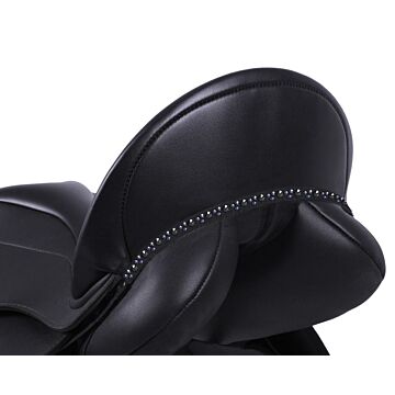 Zadelsieraad QHP Chianti zwart/blauw Full