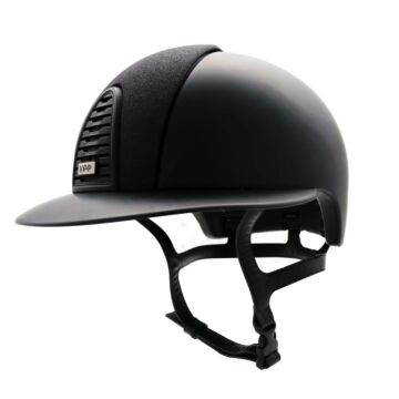 Rijhelm KEP Italia Cromo 2.0 Polo Textile Zwart met Black Star Voorzijde, Black Grill en Polo-klep – Maat 