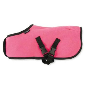 Fleecedeken Crafty Ponies Roze