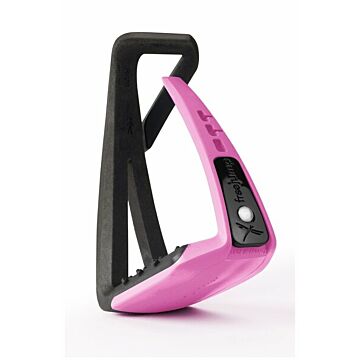 Stijgbeugel Freejump Soft Up zwart/roze