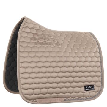 Zadeldekje veelzijdig Anky Stepped Satin Greige Full