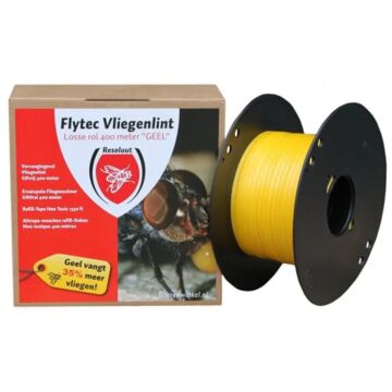 Vliegenlint Flytec Vliegenkleeflint Geel 400 m