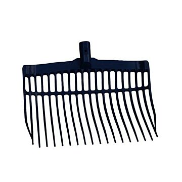 Mestvork Hofman Kunststof zonder steel Zwart 