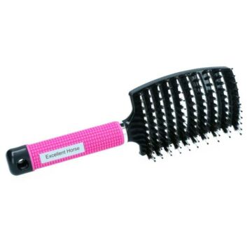 Borstel Hofman Excellent Horse Grooming Large Roze
