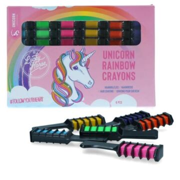 Regenboog kleurkrijt Hofman Lucky Horse Unicorn