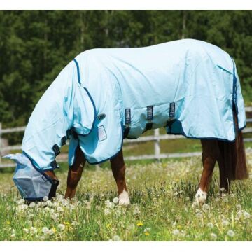 Vliegendeken Rambo Vamoose Pony Baby Blue 120/160 cm
