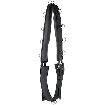Longeersingel Harry's Horse Luxe Zwart Cob