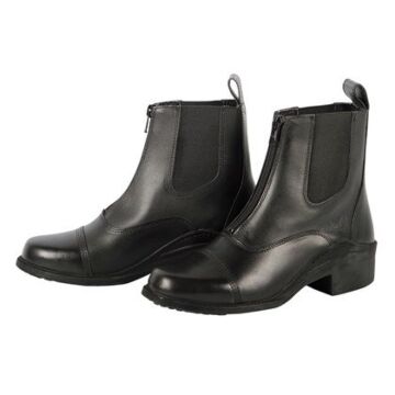 Jodhpur leder Zipper 39 zwart