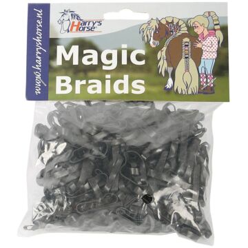 Magic braids Harry's Horse Zwart