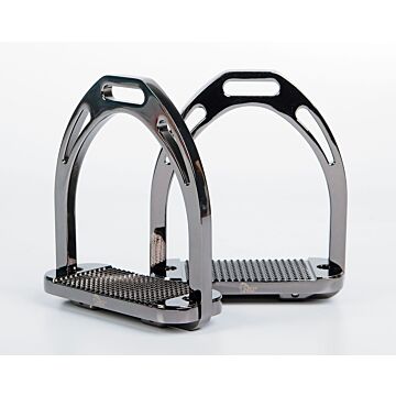 Stijgbeugels Harry's Horse Aluminium Zwart 12 cm