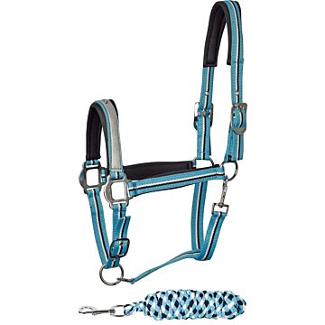 Halsterset Harry's Horse Mare blauw Full