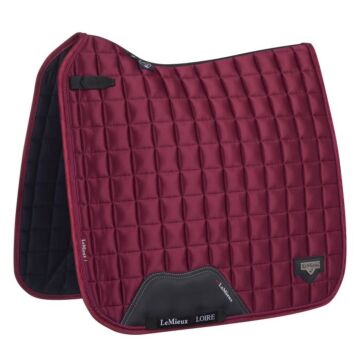 Zadeldekje LeMieux Loire Classic Satin Dressage Square Mulberry L
