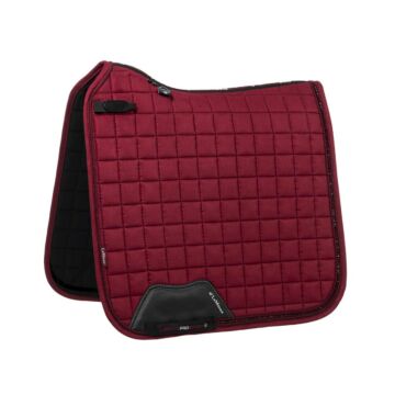 Zadeldekje LeMieux Diamante Dressage Square Burgundy L