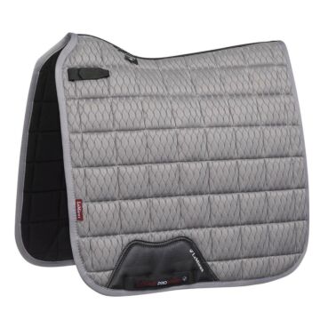 Zadeldekje LeMieux Carbon Mesh Air Dressage Square Grey grijs L
