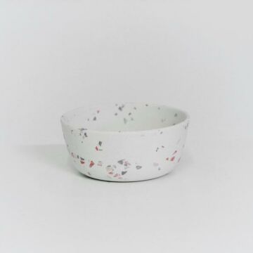 Hondenkom Kentucky Terrazzo wit M