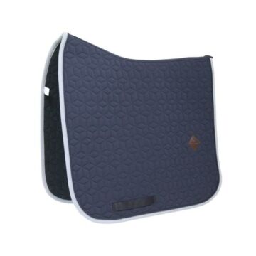 Zadeldekje Dressuur Kentucky Softshell blauw Full