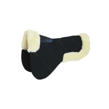 Zadelonderlegger Kentucky Sheepskin Impact Equalizer zwart 10 mm