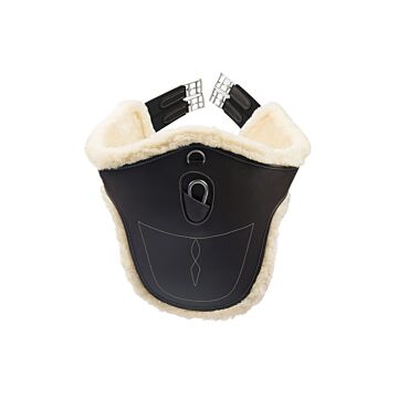 Kentucky Buiklapsingel Wol Zwart 125cm