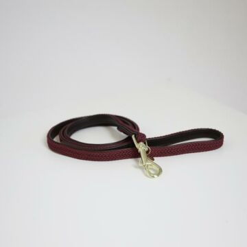 Hondenriem Kentucky Nylon rood 120 cm