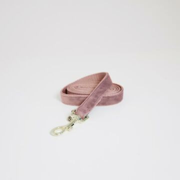 Hondenriem Kentucky Velvet roze 120 cm