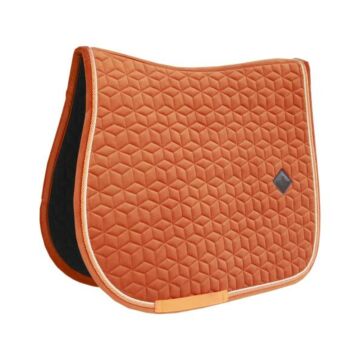 Zadeldekje veelzijdig Kentucky Velvet oranje Full