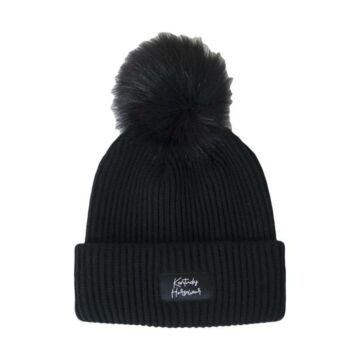 Muts Kentucky Pompom zwart