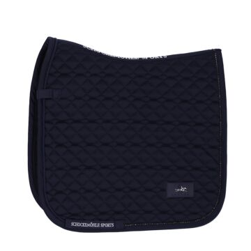 Zadeldekje dressuur Schockemöhle Crystal Brilliance Pad Deep night Full