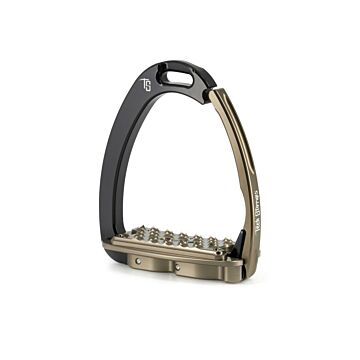 Stijgbeugel Tech Stirrups Venice Sloped Evo Black/Brown