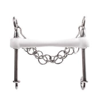 Weymouth Trust Equestrian Inno Sense Flexi Soft 15 mm Wit 12.5 cm Weymouth Trust Equestrian Inno Sense Flexi Soft 15 mm Wit 12.5 cm