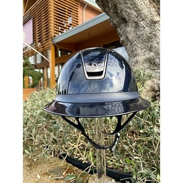 Rijhelm Samshield Miss Shield Shadowglossy V2 Blauw – Chrome Black – Maat S