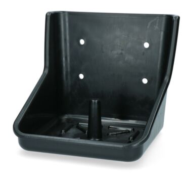 Liksteenhouder kunststof Hofman Robu 10 kg liksteen Zwart