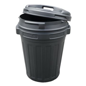 Voerton met draaisluiting Hofman Zwart 70 liter