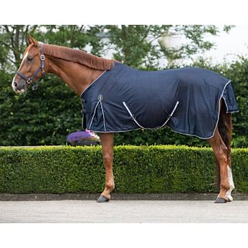 Vliegendeken QHP basic Navy 155/205 cm